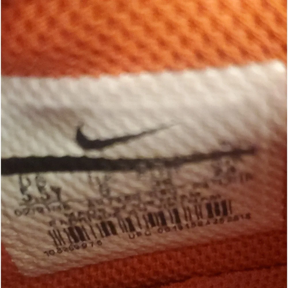 Nike‎ Mercurial Vapor 12 Soccer Cleats Youth Size 5.5 Gray Orange